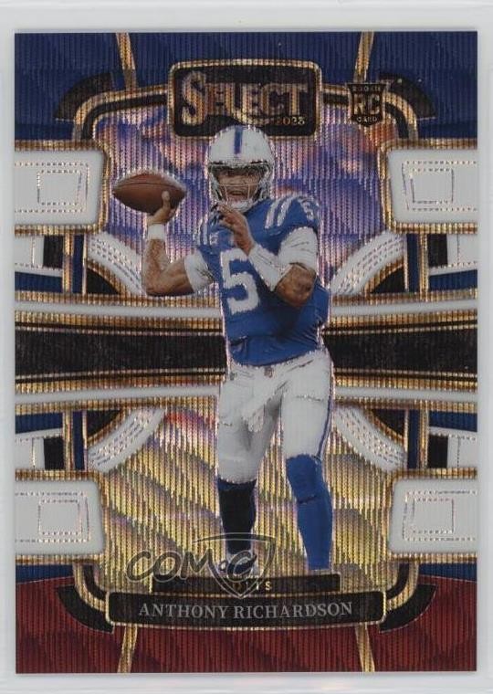 2023 Panini Select Concourse Tri-Color Prizm /259 Anthony Richardson Rookie RC