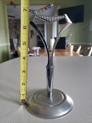 Vintage Kromex 6.75'' Serving Tray Stand Only NO TRAY 