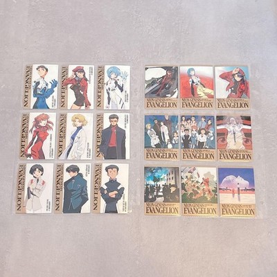 Evangelion Limited Theater Version Card Das Masters 18 Piece Set