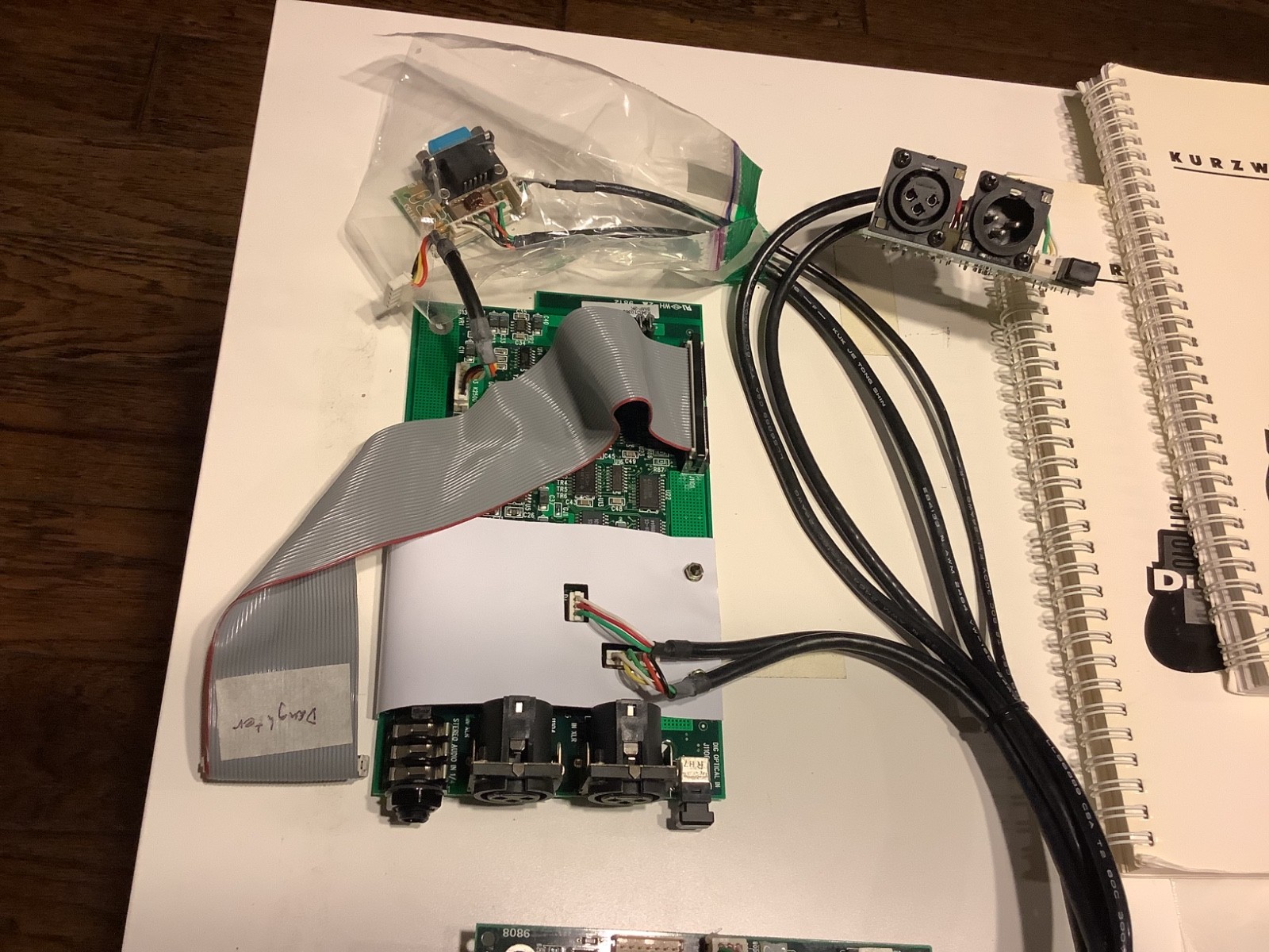 KURZWEIL KDFX for K2500 K2500X K2500R with Sampling Kits & Manuals