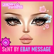 Dress To Impress Series 2  DLC Bubblegum Gal Toy Code B Sent Fast Via Ebay Msg