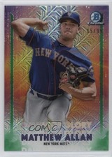 2021 Bowman Chrome Green Refractor 95/99 Matthew Allan #DG-17 10t4