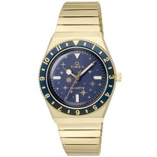 TIMEX Q TW2V53600 Blue Dial Quartz Ladies Watch Authentic Japan New