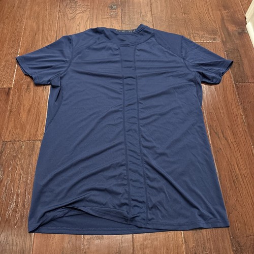 Nike Dri Fit Kurzarm Trainingsshirt | Nike Pro Blau Shirt Größe L - Bild 5 von 7