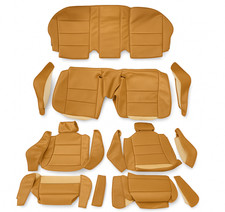 Sportsitze Sitzbezüge Bezüge für BMW 5er- Reihe E34 Dattel