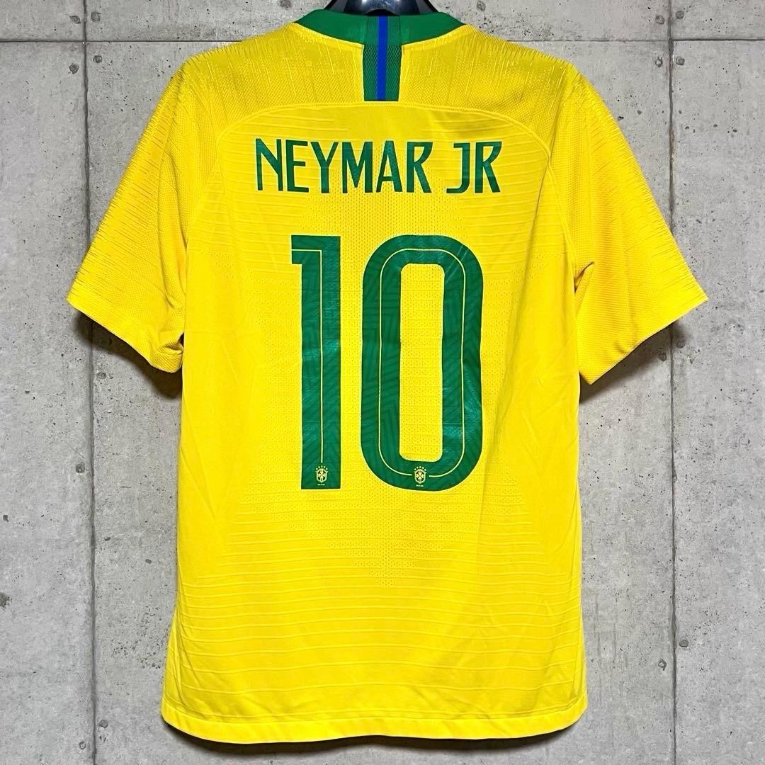ブラジル代表 NEYMAR JR. ワールドカップシャツ L Neymar #10 Brazil 2018 World Cup Vaporknit Authentic Jersey M From