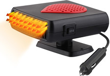 Riscaldatore Portatile Auto 12V 150W, Termoventilatore per Auto, Riscaldatore E 