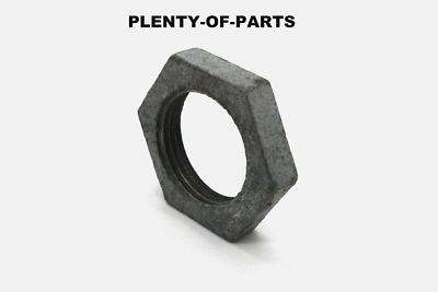 #ad Nut 1quot; NPSL Low Pressure Pipe Fitting Galvanized Iron $4.50