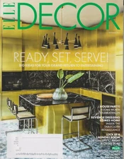 Elle Decor September 2021 Ready, Set, Serve! Big Ideas For Your Grand Return to 