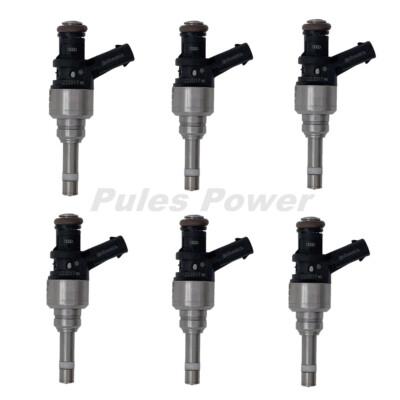 06E906036P For AUDI A4 A5 A6 A8 Q5 3.0T 06E906036AP Set of 6 OEM Fuel injectors