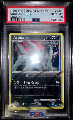 POKEMON PLATINUM ARCEUS LV X #94 ULTRA RARE HOLO FOIL PSA 10 GEM MINT  #28384652