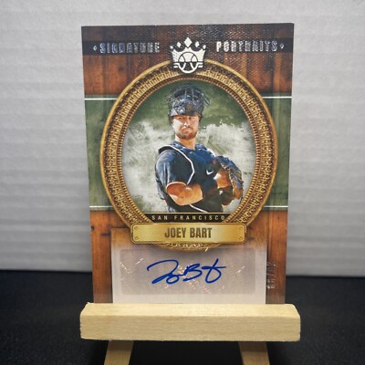 Joey Bart 2022 Panini Diamond Kings Signature Portaits #SP-JB Holo Silver  /99