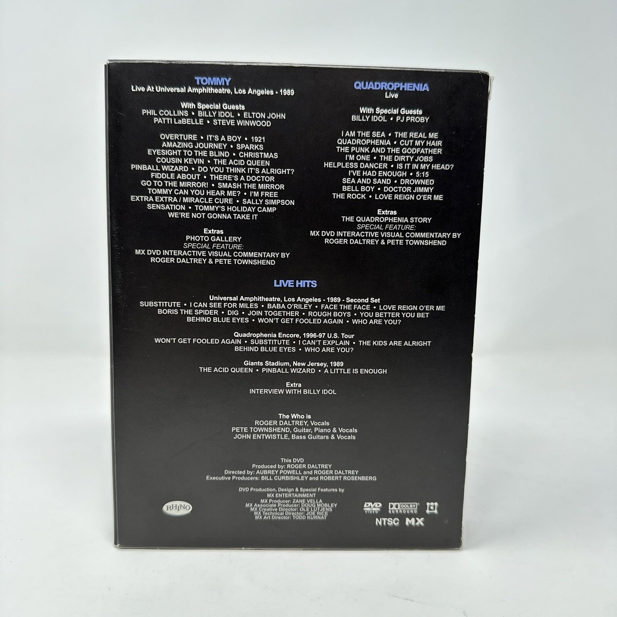 その他 Quadrophenia Live [DVD] Amazon.com: The Who: Quadrophenia-Live in London [Blu-ray