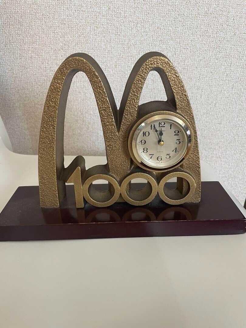 McDonald's Watch Sales Achieve 100 Billion Yen Novelty Used McDonald's Watch Sales Achieve 100 Billion Yen Novelty Used