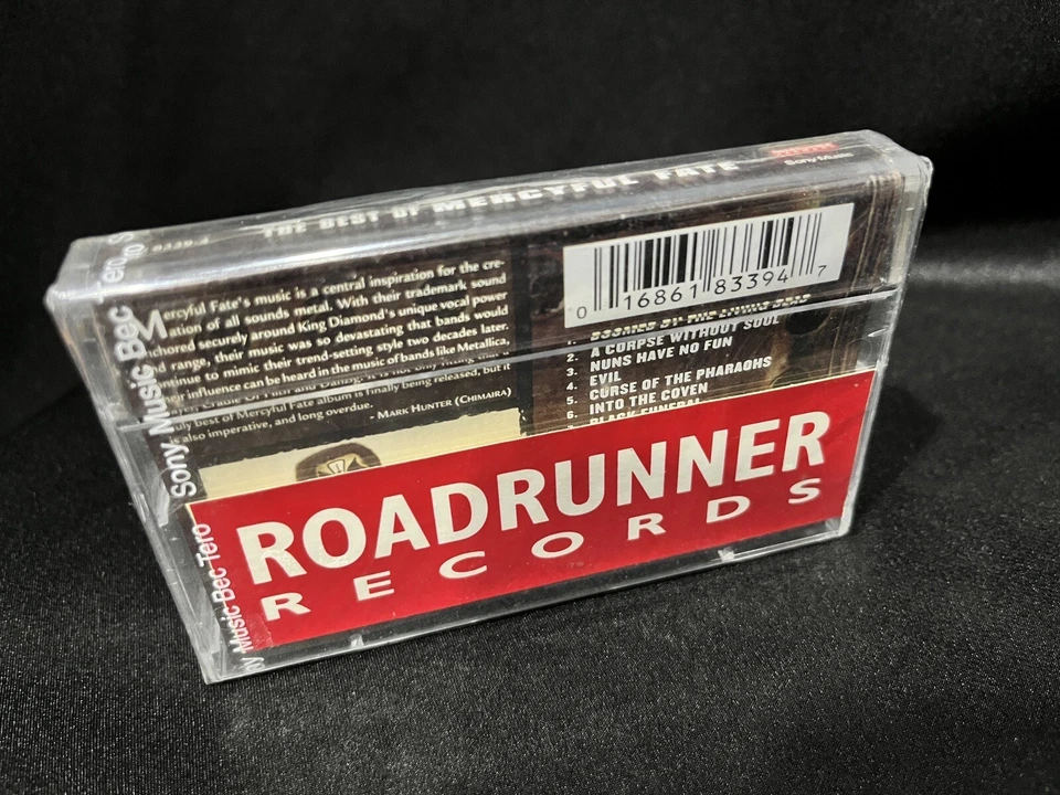 The Best of Mercyful Fate Cassette Tape Heavy Metal 90s (Sony TH 2003) Foto 2 de 3