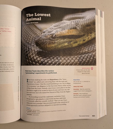 HMH Into Literature - Grade 11 Student Textbook Volume 2 - Softcover School Book - Picture 6 of 8