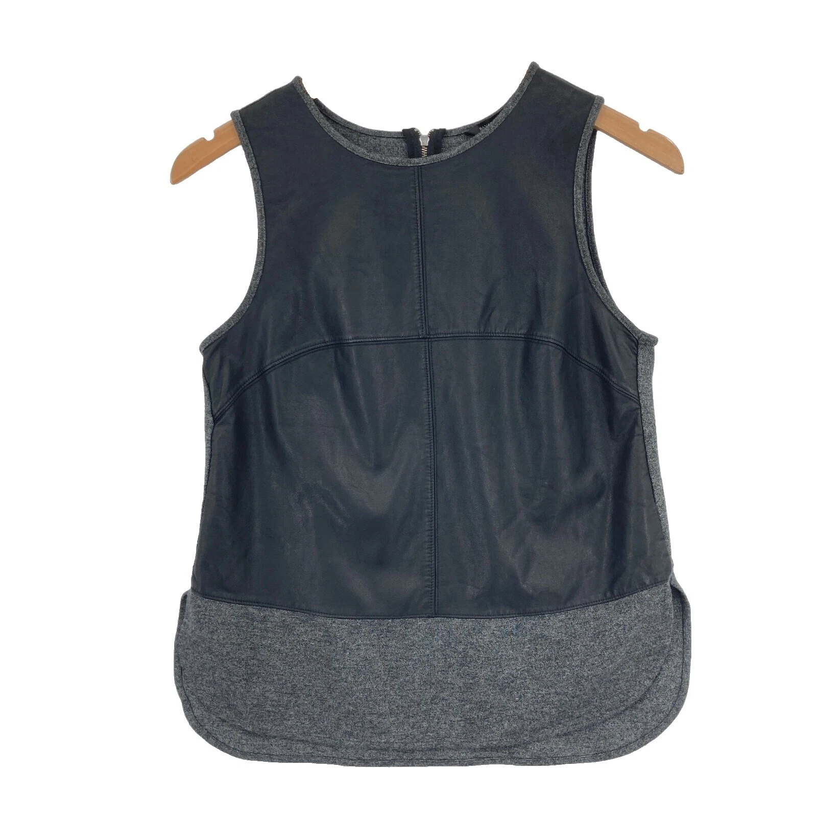 Banana Republic Women's Leather Solid Tops for Women