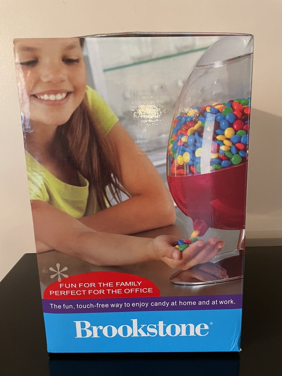 Brookstone Candyman Motion Activated Candy Dispenser Red Silver | eBay