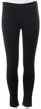 Nur Die Black Biker Treggings (Leggings) W30 x L26" - 44 / 46 Large Brand New 