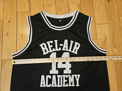 bel air academy jersey dress The Fresh Prince of #14 WILL SMITH Basketball Men's XL vintage bridal salon