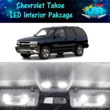 19x White LED Lights Interior Package Kit for 2000 - 2006 Chevy Tahoe Suburban