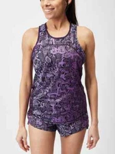 Janji Womens Helio Tech Tank in Batik Purple