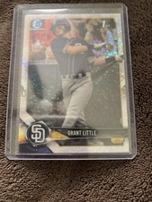 2018 Bowman Draft Chrome Sparkles Refractor Grant Little #BDC-110 Padres SSP