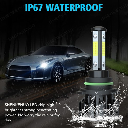 Combo faros LED altos bajos + bombillas antiniebla para Jeep Grand Cherokee 1999-2004 - Imagen 7 de 24