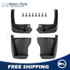 4Pcs Front & Rear For 2008-2012 Honda Accord Sedan Splash Guards Mud Flaps