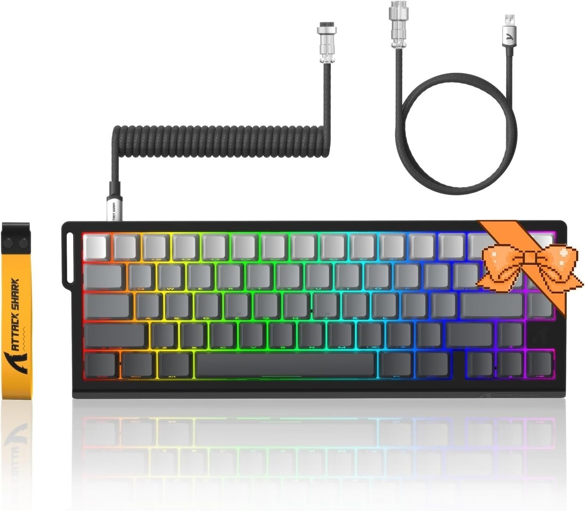 ATTACK SHARK X68 HE Rapid Trigger Keyboard Magnetic Switch