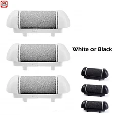 3 PCS Replacement Roller Head for Electric Callus Remover for Feet Pedicure Kit 