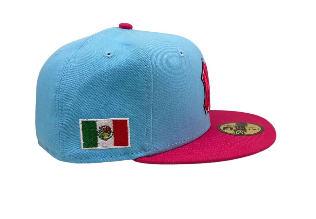 New York Yankees Sky blue Mexico Flag side patch New Era New York Yankees Sky blue Mexico Flag side patch New Era