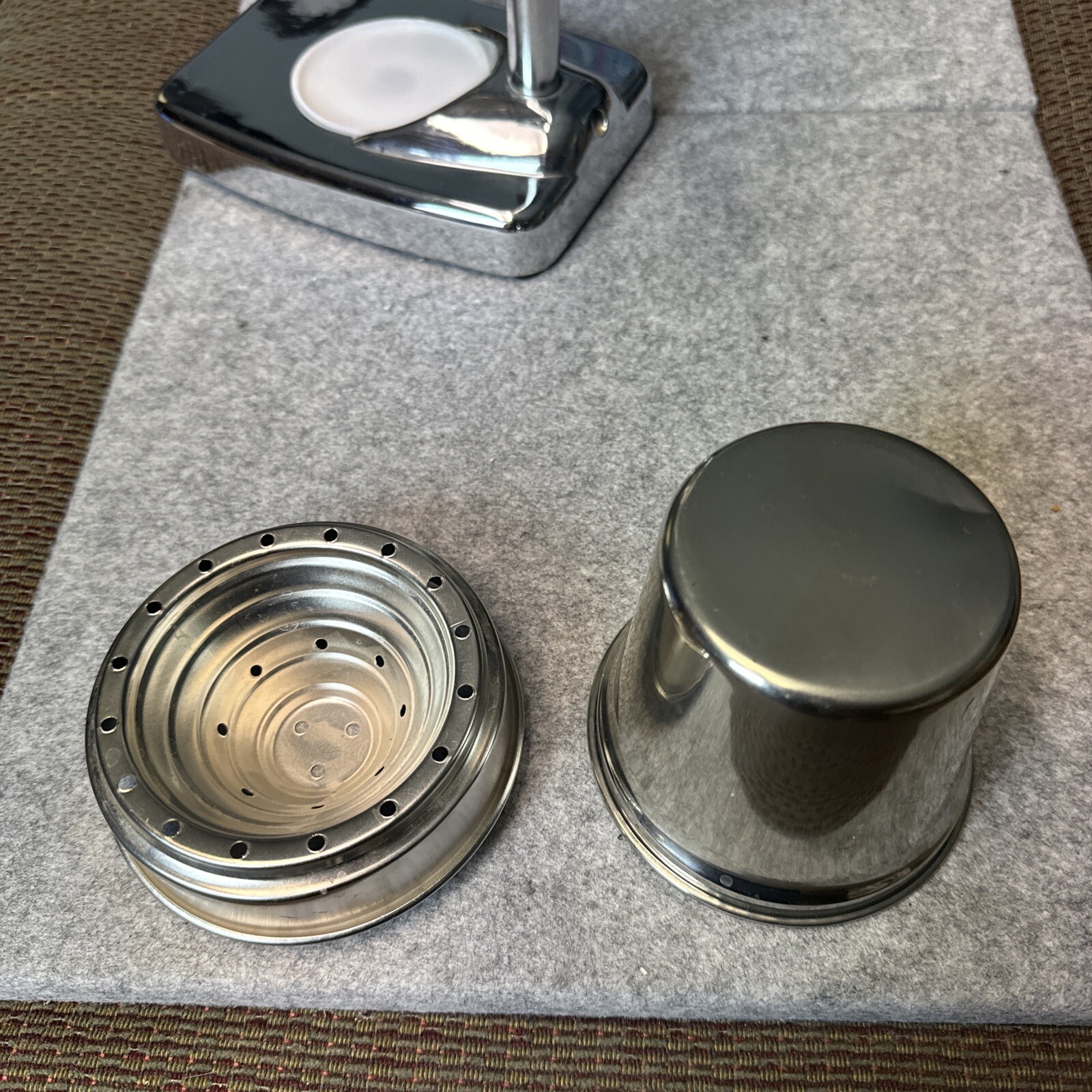 Vintage Manual Fruit Juicer #GRS-3 Stainless Commercial Grade Silver Heavy Duty