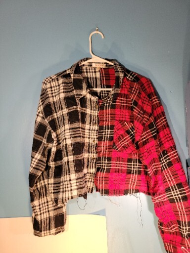 Stella Tweed Womens Split Pattern Plaid Flannel B… - image 1