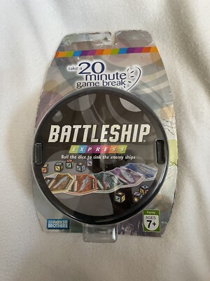 BattleShip Express 20 Minute Game Break Hasbro Games, New
