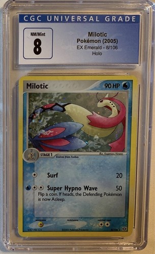 Milotic graded CGC 8 for sale on eBay