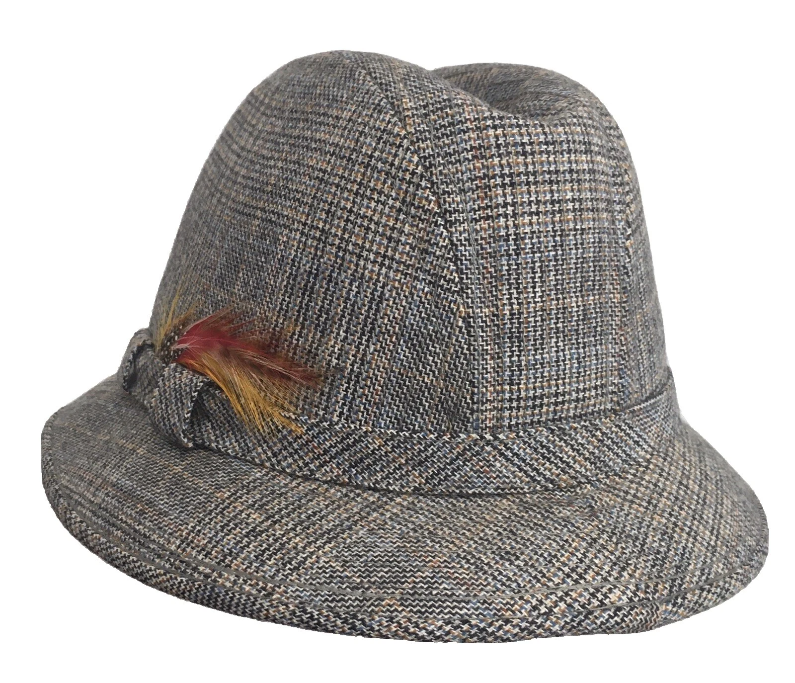Tweed 1970s Vintage Hats for Men