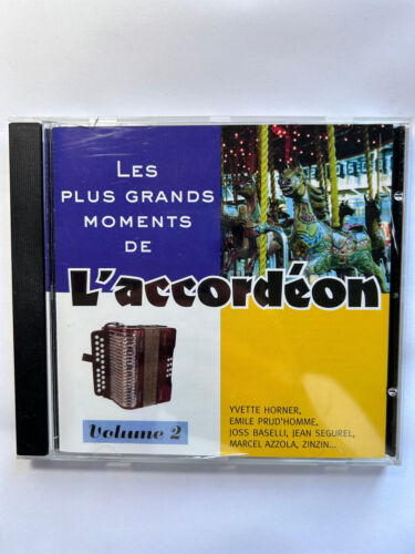 Les Plus Grands Moments De L'Accordéon Volume 2 - EMILE PRUD'HOMME, ZINZIN/ CD - Zdjęcie 1 z 2