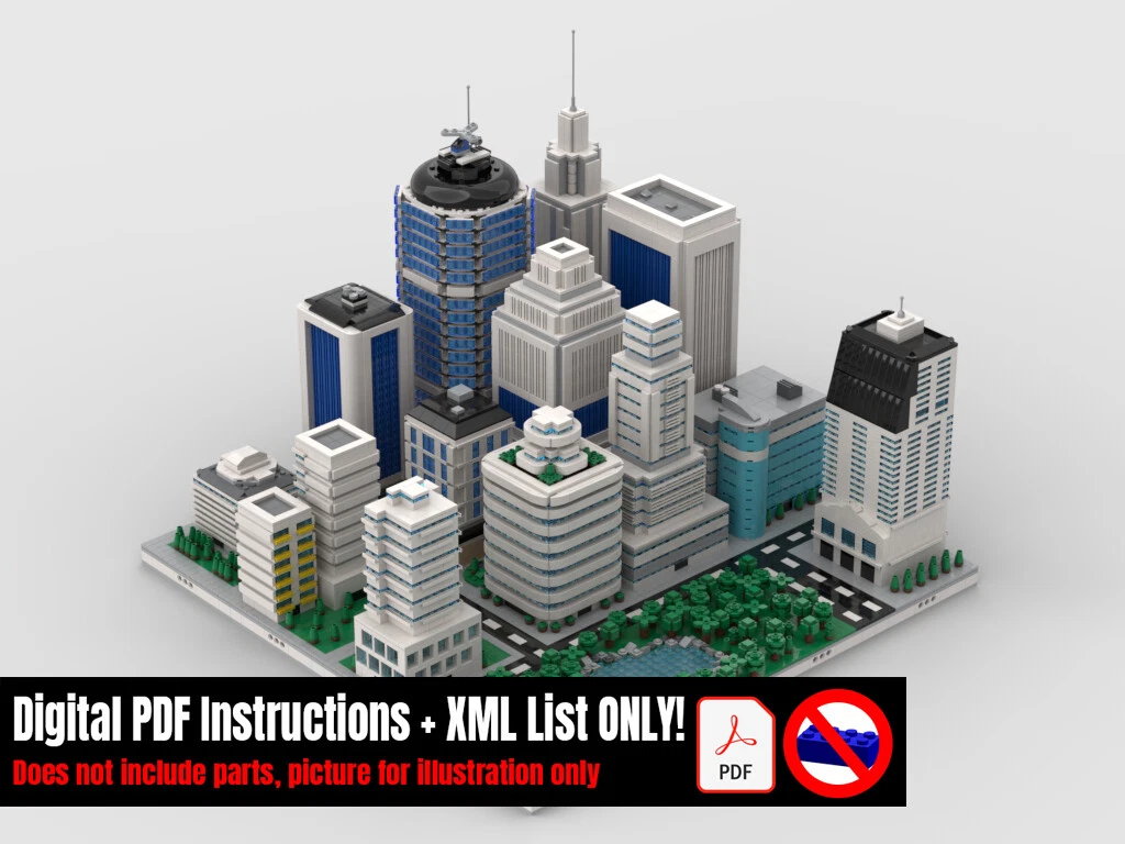 Lego micro online city instructions