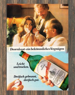 Doornkaat - Advertising Advertisement Original Advertising 1979 (1)