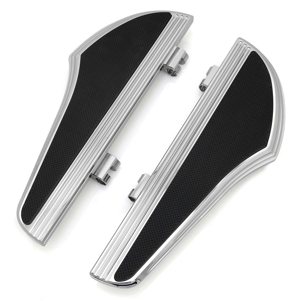 Chrome floorboards shifter Lever highway peg For Harley touring softail Fatboy Foto 3 de 4