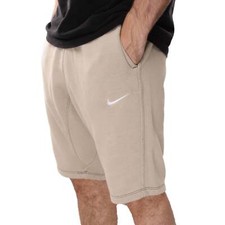 VINTAGE NIKE CLASSIC SWOOSH CUSTOM MADE BEIGE SHORTS