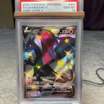PSA10 Charizard Vmax V 308/190 307/190 SSR Japanese Set of 2