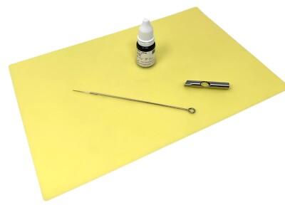 INKgrafiX  TATTOO Übungshaut XL Soft - dünn+weich+flexibel - Skin Haut üben DE