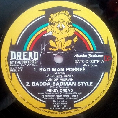 Junior Murvin, Mikey Dread - Bad Man Posseé (12'', Single)