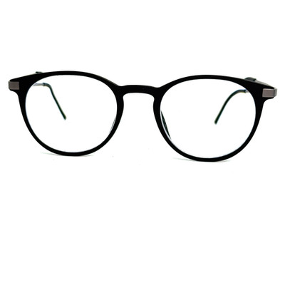 Alfa Eyeglasses Frames 3d LAb Eyeglasses Frames Black ROund full rim 20804