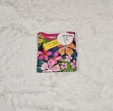 Little Sleepies JUNGLE BLOOMS Floral Two Piece Pajamas SIZE 5/6 NIB NEW