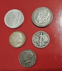 Silver Coin Lot / Morgan Dollar / Kennedy / Walking Liberty Lot