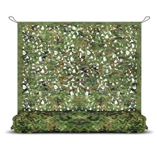 DUNCHATY Camo Netting, Camouflage Mesh Netting for Hunting Blinds, Woodland M...