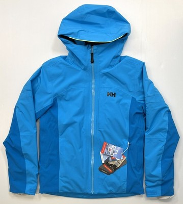 Men's HELLY HANSEN Courchevel Insulated Ski Jacket CYAN